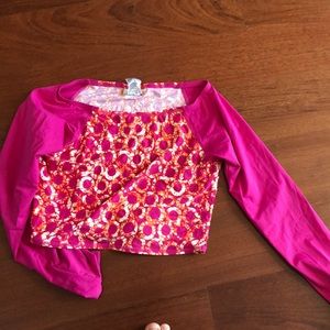 Micheal Kors swim shirt